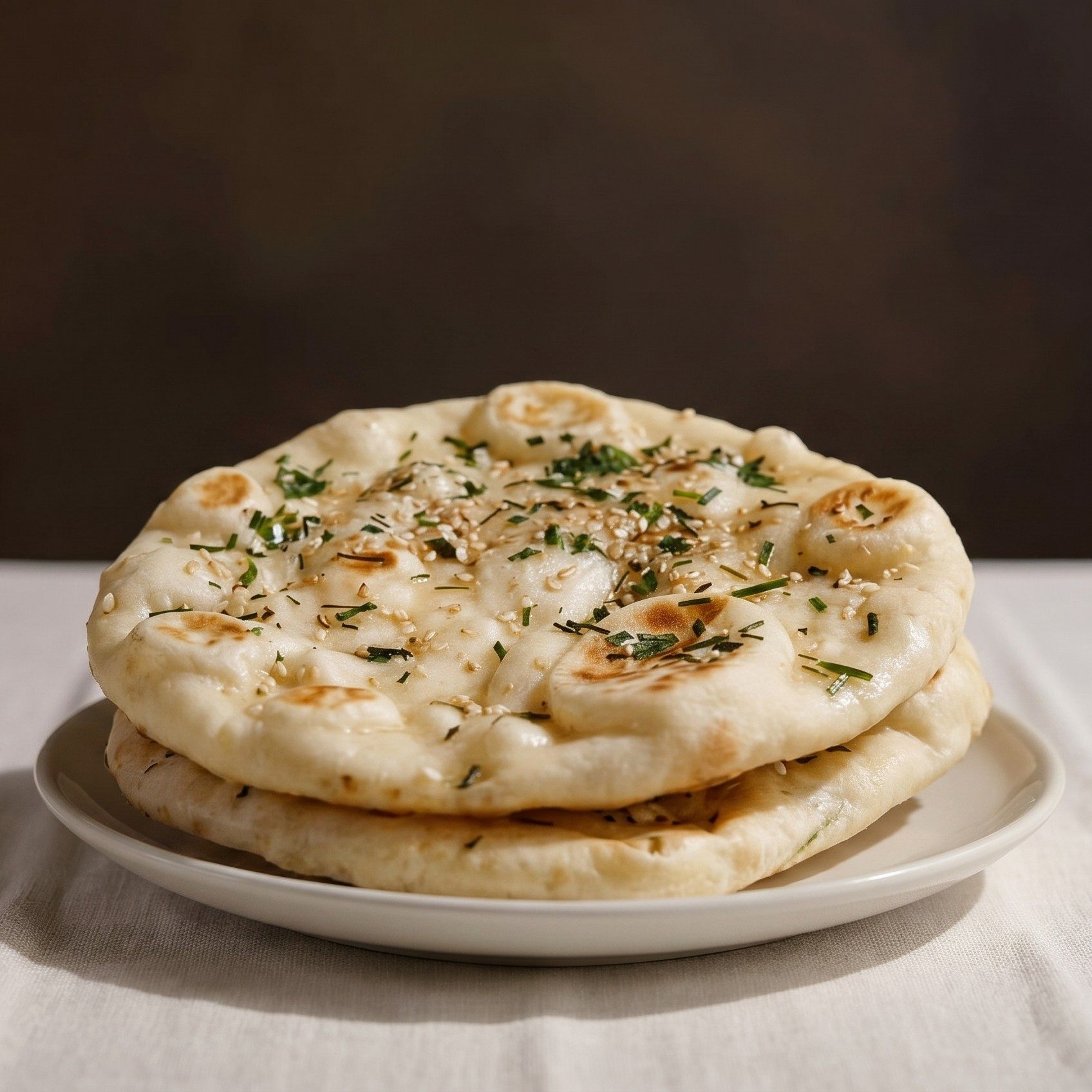Sesame Seed Naan.