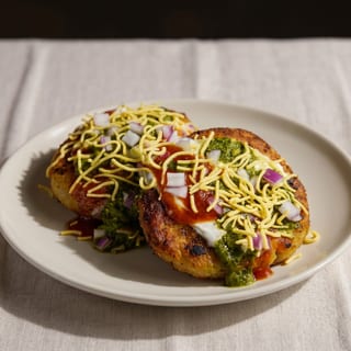 Aloo Tikki Chaat