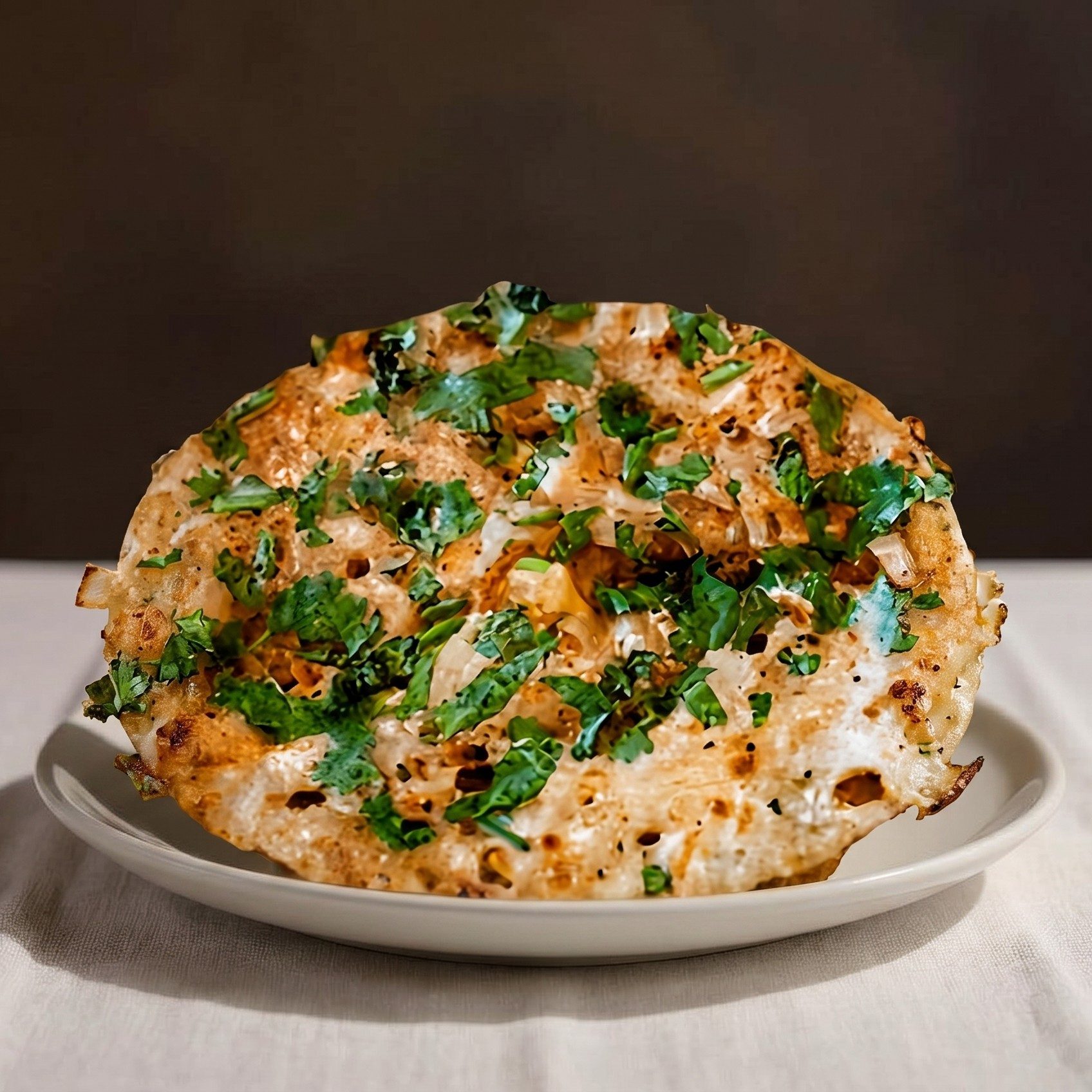 Potato Mint Naan.